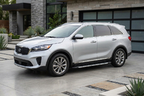 Kia Sorento III UM 2014–2020 Sidosteg RedLine V1 (2 st, aluminium) foto 1
