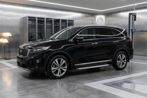 Kia Sorento III UM 2014–2020 Sidosteg Line (2 st, aluminium) foto 1
