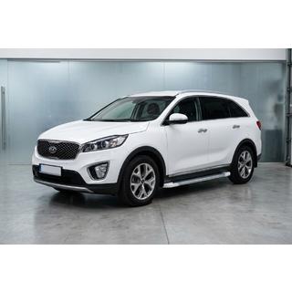 Sidosteg Allmond White (2 st, aluminium) Kia Sorento III UM 2014–2020 foto 1