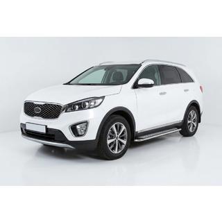 Sidosteg Maydos V2 (2 st, aluminium / rostfritt stål) Kia Sorento III UM 2014–2020 foto 1