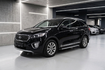 Kia Sorento III UM 2014–2020 Sidosteg Bosphorus Grey (2 st, aluminium) foto 1