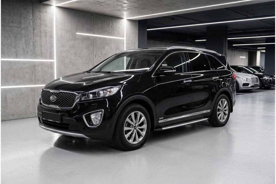 Kia Sorento III UM 2014–2020 Sidosteg Bosphorus Grey (2 st, aluminium) Image