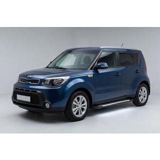 Sidosteg Line (2 st, aluminium) Kia Soul II 2013–2018 foto 1
