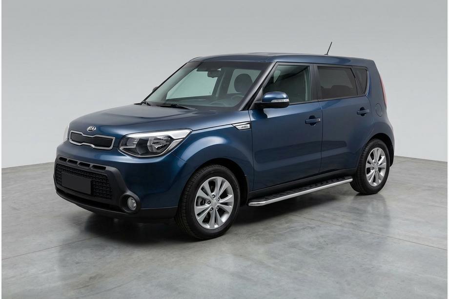 Kia Soul II 2013–2018 Sidosteg Maydos V1 (2 st, aluminium ↗ rostfritt stål) Image