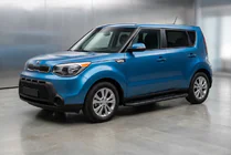 Kia Soul II 2013–2018 Sidosteg Bosphorus Black (2 st, aluminium) foto 1