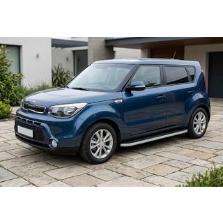 Sidosteg Tayga Grey (2 st, aluminium) Kia Soul II 2013–2018 foto 1