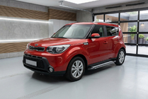 Kia Soul II 2013–2018 Sidosteg Rainbow (2 st, aluminium) foto 1