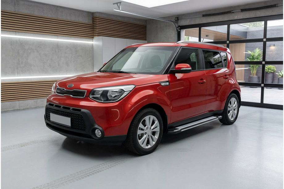 Kia Soul II 2013–2018 Sidosteg Rainbow (2 st, aluminium) Image