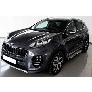 Sidosteg Allmond Grey (2 st, aluminium) foto 1