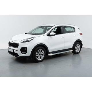 Sidosteg Allmond White (2 st, aluminium) Kia Sportage 2015–2021 foto 1