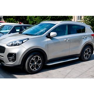 Sidosteg Maydos V2 (2 st, aluminium/rostfritt stål) Kia Sportage 2015–2021 foto 3