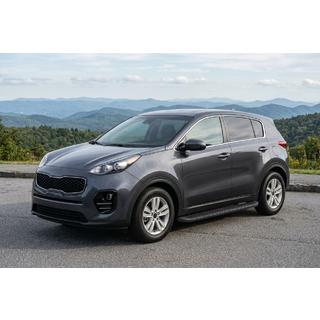 Sidosteg Tayga Black (2 st, aluminium) Kia Sportage 2015–2021 foto 1