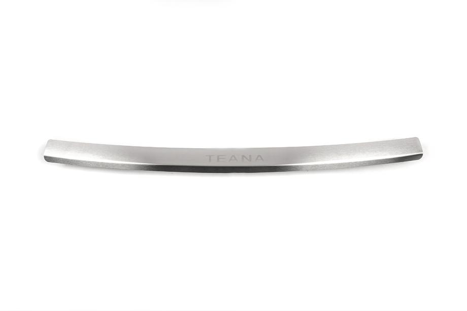Nissan Teana 2008–2013 Bakre stötfångarskydd med bockning NataNika (rostfritt stål) Image