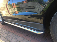 Audi Q5 2008–2017 Sidosteg Premium (2 st, rostfritt stål) foto 1