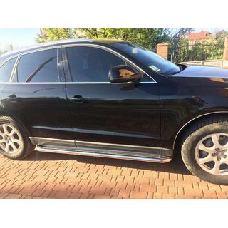 Sidosteg Premium (2 st, rostfritt stål) Audi Q5 2008–2017 foto 2