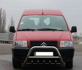Citroen Jumpy 1996–2007 Frontbåge WT003 (rostfritt stål) Ø60, utan text foto 1