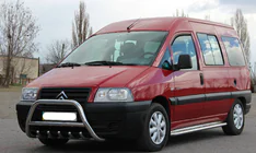 Citroen Jumpy 1996–2007 Frontbåge WT003 (rostfritt stål) foto 3