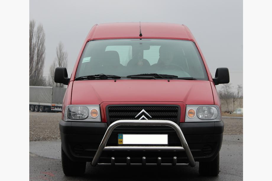 Citroen Jumpy 1996–2007 Frontbåge WT003 (rostfritt stål) Ø60, utan text Image
