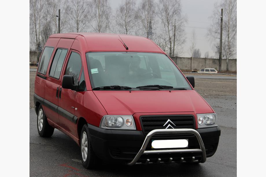 Citroen Jumpy 1996–2007 Frontbåge WT003 (rostfritt stål) Foto 2
