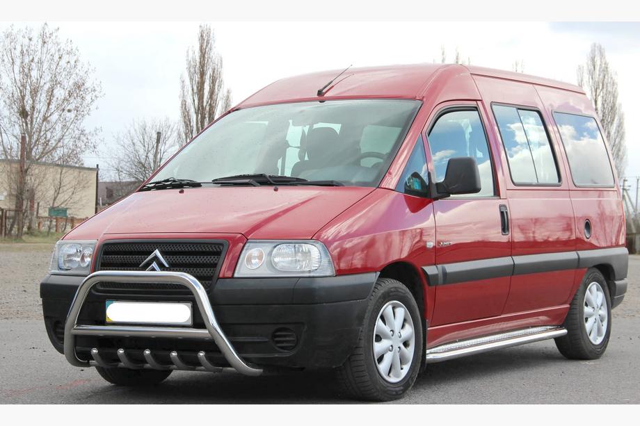Peugeot Expert 1995–2007 Frontbåge WT003 (rostfritt stål) Foto 4