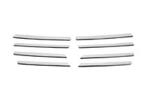 Opel Vivaro 2001–2015 Kromlister till grill 2001-2007 (8 st, rostfritt) foto 3
