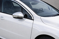Peugeot 508 2010–2018 Spegelkåpor (2 st, rostfritt stål) foto 1