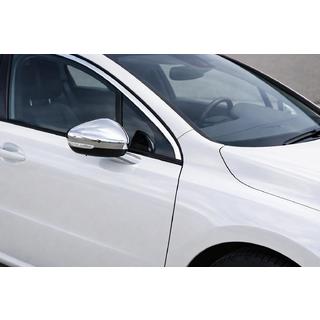 Spegelkåpor (2 st, rostfritt stål) Peugeot 508 2010–2018 foto 1