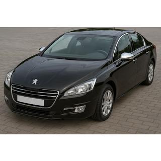 Spegelkåpor (2 st, rostfritt stål) Peugeot 508 2010–2018 foto 2