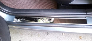 Peugeot 307 2001–2008 Instegslister Carmos V1 (4 st, stål) foto 3