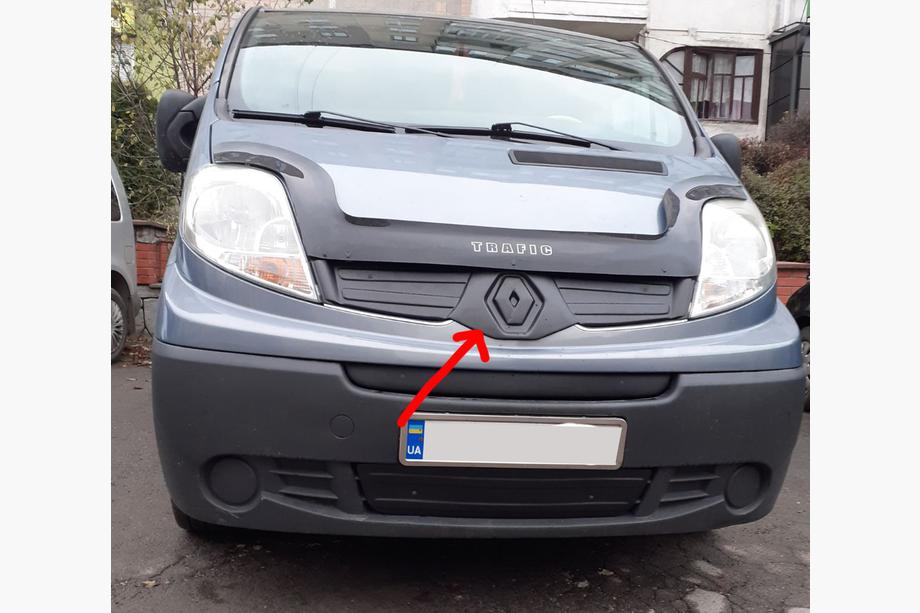 Renault Trafic 2001–2015 Övre vintertäckning för grillen Image