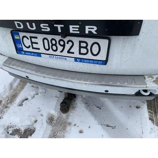 Lastskydd för bakre stötfångare Carmos V1 med bock (rostfritt stål) foto 2