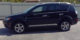 Mitsubishi Outlander 2006–2012 Fönsterlister (8 st, rostfritt) foto 1