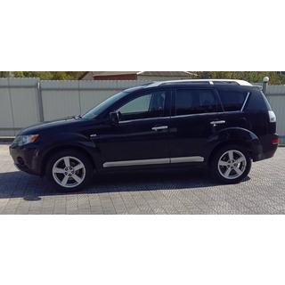 Fönsterlister (8 st, rostfritt) Mitsubishi Outlander 2006–2012 foto 1