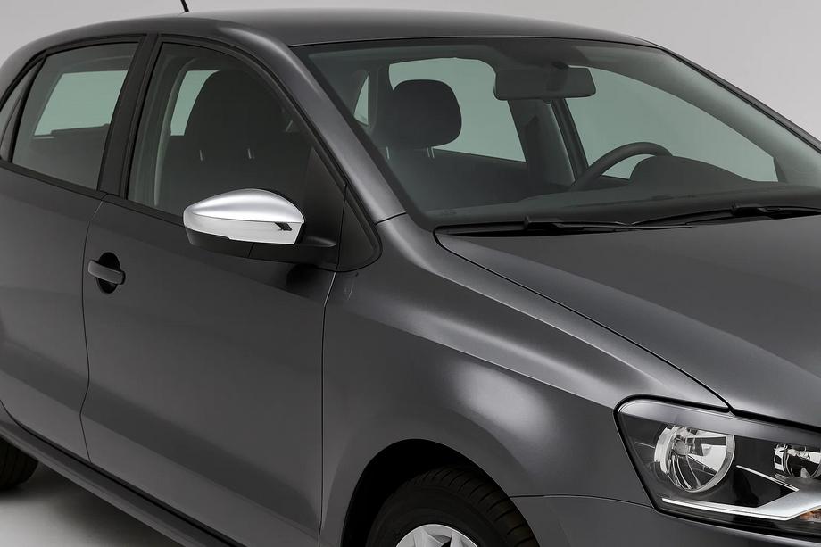 Volkswagen Polo 2010–2017 Spegelskal HB (2 st, rostfritt stål) Image