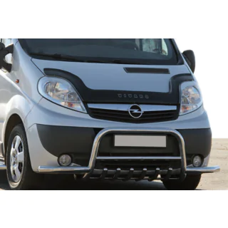 Frontbåge med sidobågar Exclusive (rostfritt) Renault Trafic 2001–2015 foto 3