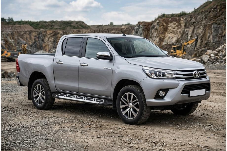 Toyota Hilux 2015– Sidosteg Sunrise (2 st, aluminium) Image