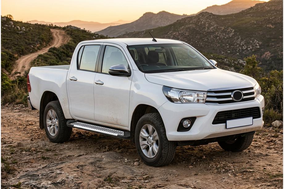 Toyota Hilux 2015– Sidosteg Line (2 st, aluminium) Image