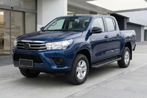 Toyota Hilux 2015– Sidosteg Bosphorus Black (2 st, aluminium) foto 1