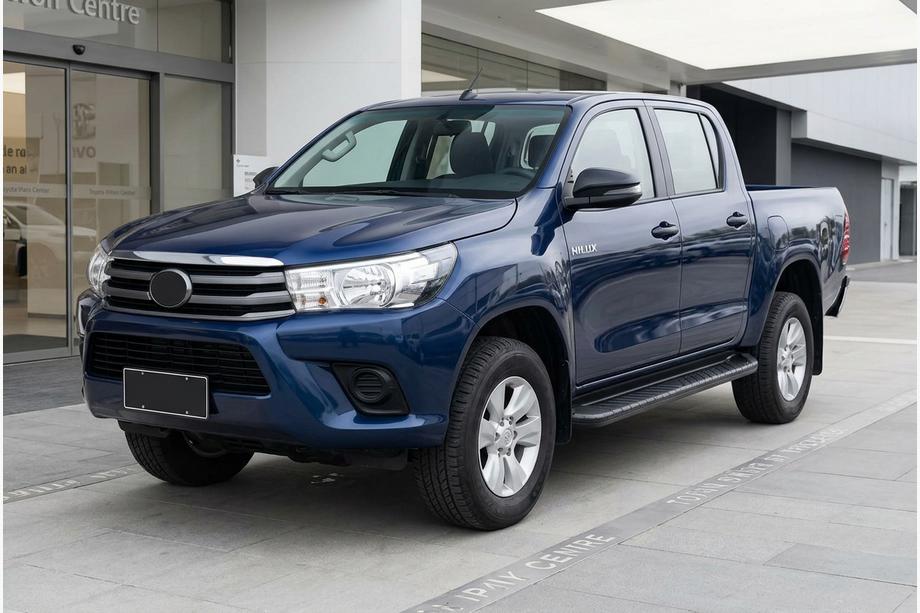 Toyota Hilux 2015– Sidosteg Bosphorus Black (2 st, aluminium) Image