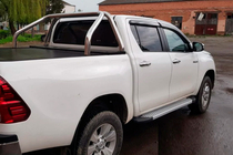 Toyota Hilux 2015– Sidosteg Allmond Grey (2 st, aluminium) foto 6