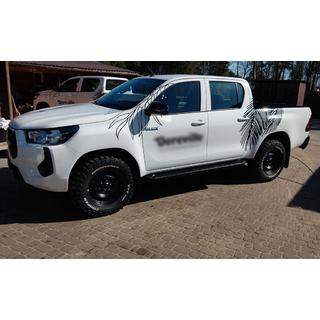 Sidosteg Allmond Black (2 st, aluminium) Toyota Hilux 2015– foto 2