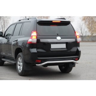 Bakre skyddsbåge AK008 (rostfritt stål) Toyota Land Cruiser Prado 150 2009–2023 foto 2