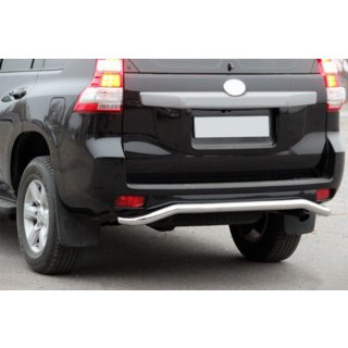 Bakre skyddsbåge AK008 (rostfritt stål) Toyota Land Cruiser Prado 150 2009–2023 foto 3