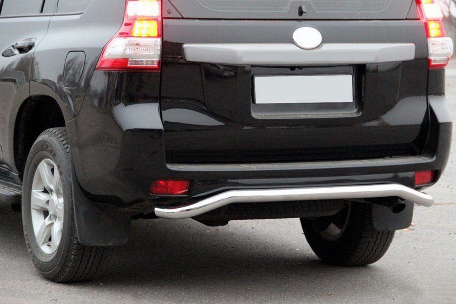 Toyota Land Cruiser Prado 150 2009–2023 Bakre skyddsbåge AK008 (rostfritt stål) Foto 3