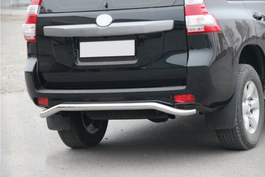 Toyota Land Cruiser Prado 150 2009–2023 Bakre skyddsbåge AK008 (rostfritt stål) Foto 4