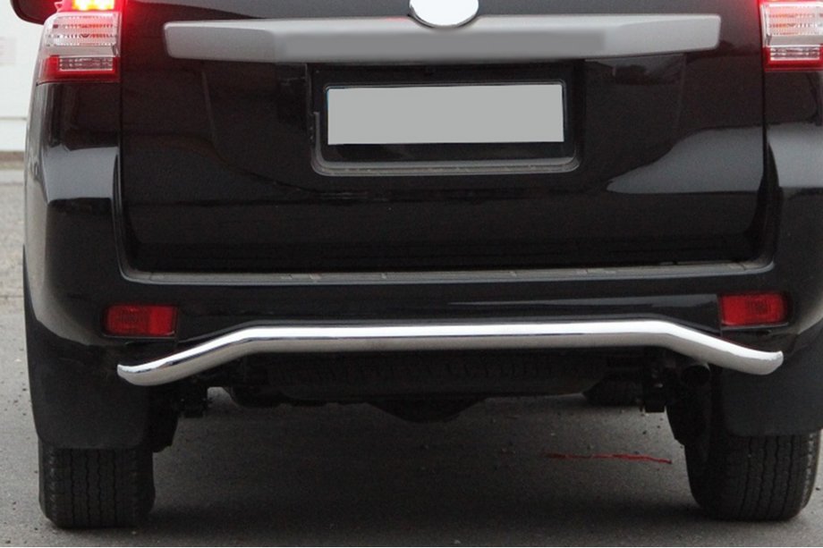 Toyota Land Cruiser Prado 150 2009–2023 Bakre skyddsbåge AK008 (rostfritt stål) Foto 1