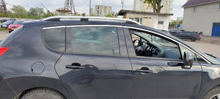 Peugeot 3008 2008–2016 Takrails Skyport Grey foto 1