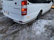 Volkswagen Crafter 2006–2016 Sidorör bakom bakhjulet, vinklade (2 st, rostfritt) Extra lång foto 9