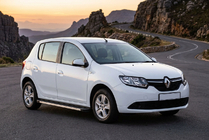 Dacia Sandero 2013–2020 Sidosteg Maya V1 (2 st, aluminium) foto 1