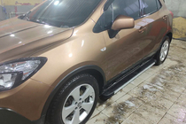 Opel Mokka 2012–2021 Sidosteg Maya V1 (2 st, aluminium) foto 2